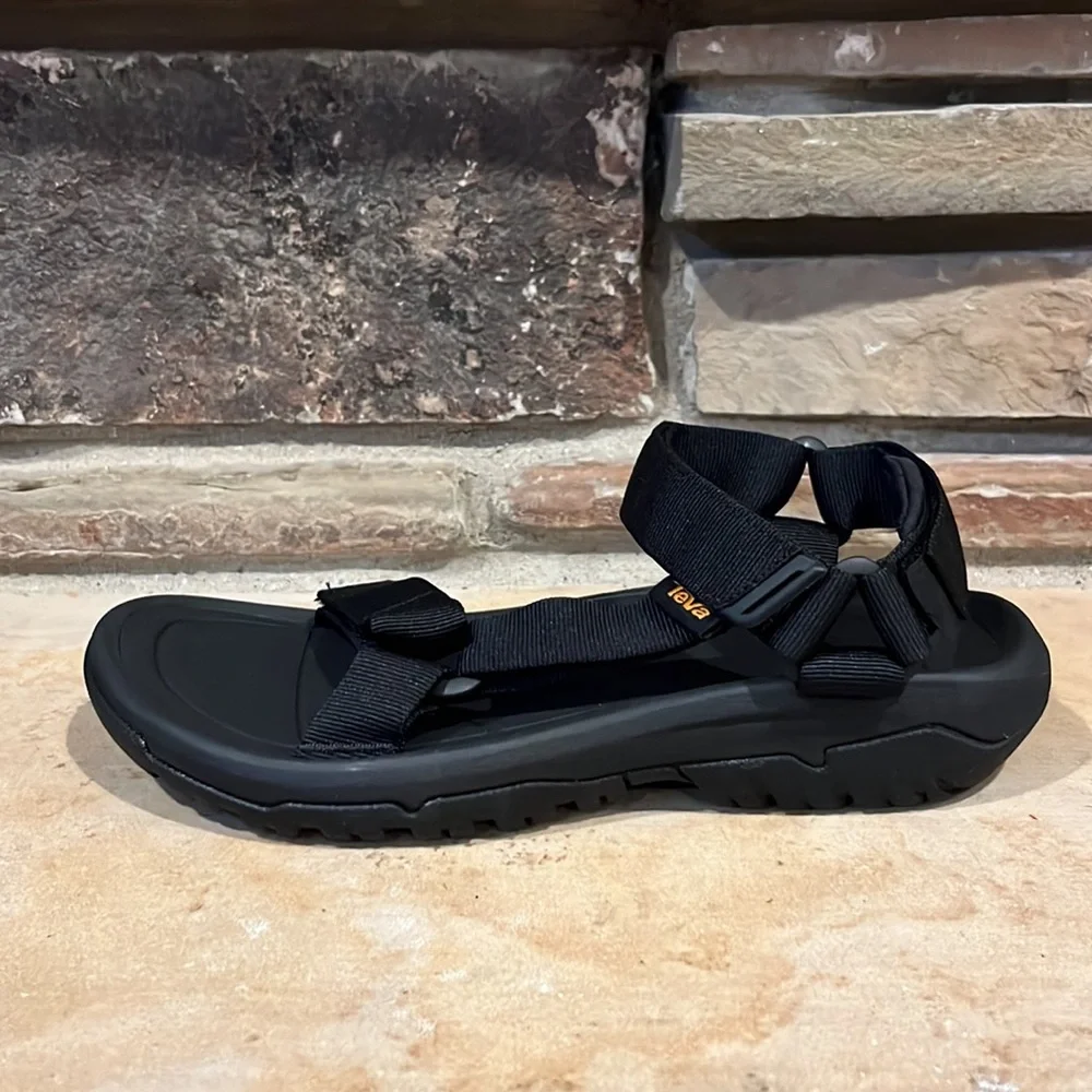 Teva Hurricane XLT2 Black Outdoor Hiking Sandals - Picture 3 of 14
